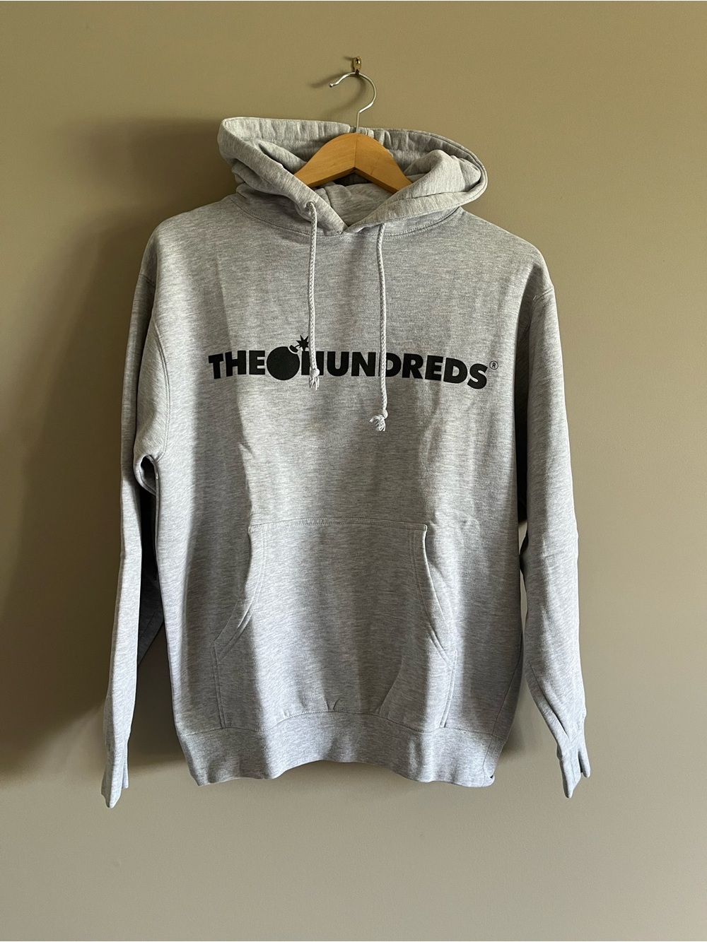 The Hundreds Gray Logo Pullover Hoodie